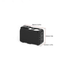 适用于 Osmo Action 5Pro/4/3 的保护框，完美适用于户外运动、假日旅行、校园摄影和派对，提供全面保护 | 二合一多功能设计 | 安装简便 | 遮光和屏幕保护 | Action5Pro/4/3 用户的理想礼物 - 查看 12