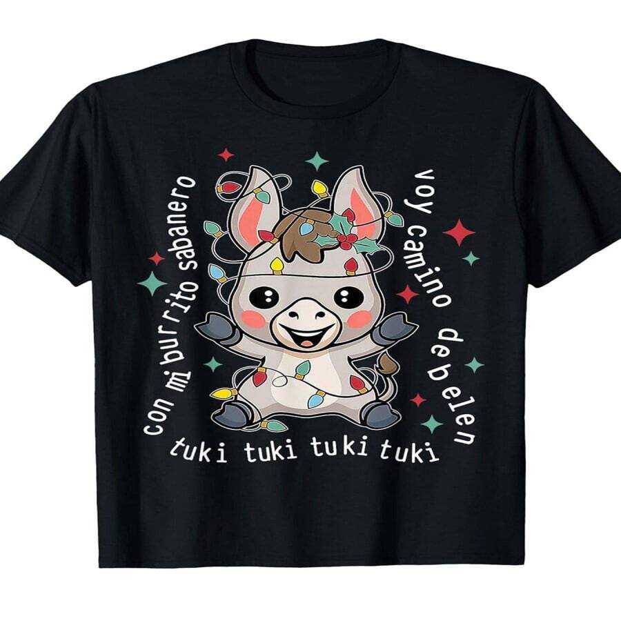 Camiseta gráfica de burro mexicano Oversize Extra grande men con letras en español, camiseta informal de cuello redondo para fiestas temáticas y atuendos casuales, ropa para Fans de Música Latina impresión vibrante de temática mexicana, lavable a máquina y en seco, comodidad para toda la temporada, apto para adultos, Personaje de burro festivo con colorido Sombrero y Maracas, diseño de texto español juguetón, camiseta de hombre, camiseta de hombre, camiseta de hombre, camisetas de hombre, camise - Multicolor - Ver 1