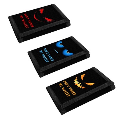 3-Fold Wallet With Keychain, Multi-Functional Card Slots To Meet Daily Needs, Interesting Copy