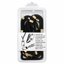 Double Lanyard Kit For Cell Phone - Handheld And Neck - 2 In 1 Adjustable Crossbody Anti-Loss - Negro - Ver 1