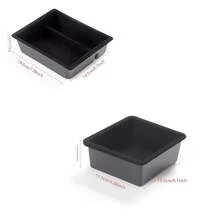 2PCS Highland/Model Y Juniper Center Console Organizer Tray Armrest Storage Box Hidden Drawer - Fit 2023-2025+ Model 3 Highland/Model Y Juniper 2025+ - A - View 2