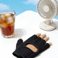 Half-Finger Sports Gloves, Summer Lightweight Breathable Anti-Slip Gloves For Fitness Cycling, Winter Thermal Gloves - Waterproof, Touchscreen Compatible, Warm And Breathable, Designed For Outdoor Enthusiasts - The Perfect Christmas Gift For Men Who Love Cycling, Skiing, Motorcycling, And Other Sports - Multicolor - View 7