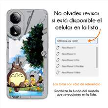 Funda Compatible con Nubia Anime Vecino mi Tottotó Satzuki Mey y Gran Toro Carcasa Anticaídas a Prueba De Golpes TPU. - transparente - Ver 4