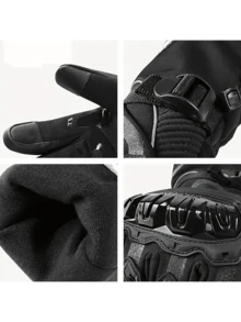 Găng tay xe máy, găng tay chống gió, chống nước, cảm ứng màn hình, găng tay xe máy địa hình, găng tay mùa đông - A - Xem 5