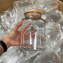 1 hũ thủy tinh kín có nắp, hộp đựng thực phẩm trong suốt, kín khí, dung tích 1800ml. - trắng - Xem 4