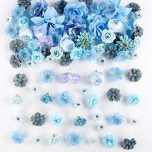Artificial Flowers - Blue Series - View 2