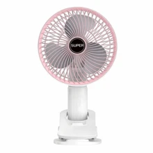 Ventilador de Mano Plegable Multifuncional con Clip para Mesa, Silencioso, Potente, Recargable y Portátil, Ideal para Hogar, Oficina, Dormitorio, Playa y Exterior - Soporte de Mano - Ver 11