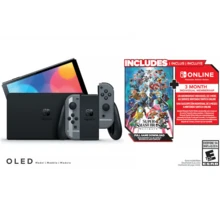 Nintendo Switch - OLED Model: Super Smash Bros. Ultimate Bundle (Full Game Download + 3-Month Online Membership) - 查看 2