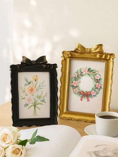 กรอบรูปกระจกความละเอียดสูง, เหมาะสำหรับแขวนหรือตั้งโชว์, ใช้สไตล์บาโรกย้อนยุค, ดีไซน์สี่เหลี่ยมผืนผ้า, พื้นผิวนูนโบราณ, เหมาะสำหรับงานรวมญาติ, ตกแต่ง, ของขวัญวันเกิด, ของขวัญคริสต์มาสและของขวัญปีใหม่