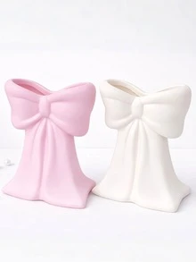 1pc Elegant Bow Makeup Brush Holder - Perfect For Organizing Makeup Brushes And Office Supplies - Multicolor - View 11