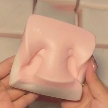1pc 2026 Slow Rebound Squeeze Toy Double-Sided Sticky Rice Cake Stress Relief Toy - Birthday Gift - Easter Gift - Ideal Gift - Multicolor - View 4
