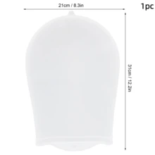 1/2 piezas Bolsa de silicona para amasar masa versátil, mezcladora de harina para pan, pastelería, pizza, herramienta antiadherente para hornear y cocinar - Blanco - Ver 11