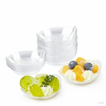 Đĩa hình thỏi vàng, bát đựng đồ ăn nhẹ và trái cây chất lượng cao, bát salad gia dụng, đĩa chấm lẩu, đĩa đựng tráng miệng, đĩa ăn nhẹ hình thỏi vàng, đĩa đựng gia vị nhà bếp và phòng ăn, khay trà, bát chấm đa năng, bộ đồ ăn sáng tạo - Xem 4