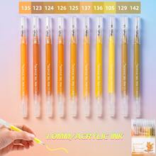 ROSYMENG 100色丙烯凝胶笔,1毫米细尖丙烯墨水笔,不透明档案级亮色马克笔,适用于黑纸绘画、素描、插画、卡片制作,学生用品,返校必备 - 彩色 - 查看 30