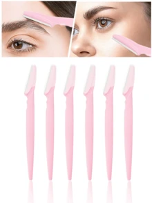 30pcs/Bottle Eyebrow Trimmer Blades, Boxed Facial Eyebrow Shaping Razor Blades With Storage Case, Suitable For Facial & Body Hair Removal, Hair Care Products & Accessories, Essential For Salon, Beauty And Travel, Unisex - Safety Razor - View 7