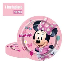 Bộ 50 món / Bộ đồ dùng tiệc hình nhân vật hoạt hình chuột Mickey của Disney, bao gồm 10 đĩa và 10 cốc, phù hợp cho 10 trẻ em, hoàn hảo cho các bữa tiệc sinh nhật, Halloween và các buổi họp mặt gia đình. Rất thích hợp để trang trí sinh nhật và bày trí bàn tiệc lễ hội, mang lại niềm vui cho những nàng công chúa nhỏ của bạn. - Nhiều màu - Xem 8