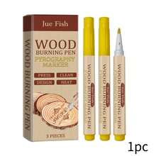 JUE FISH 1/2/3Pcs Wood Burning Pens, Heat Reactive Markers For Wood Burning, Easy To Use DIY Crafts For Kids, Creative Soldering Iron For Wood & Paper Art Projects,Gifts For Men And Women Suitable For Valentine's Day, New Year's Day, Birthdays, Weddings And Parties,Quick Ship Items,Free Shipping - Woodworking Burning Pen - View 10