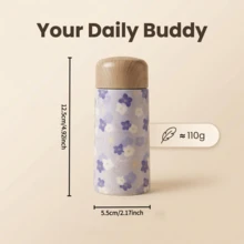 150毫升/5盎司真空保温杯，304不锈钢材质，小巧便携杯 - 彩色 - 查看 4