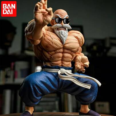 bandai 动漫手办 GK 肌肉大师 龟仙人 卡卡罗特 PVC 手办 收藏模型玩具礼品 | 完美的父亲节礼物 – 生日、周年纪念日、毕业典礼、返校季、独立日、婚礼季及节日礼物，适合动漫迷、收藏家展示、动漫主题派对礼品及角色扮演道具，收藏玩具礼品