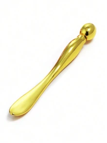 1pc/2pcs Metal Smooth Texture Eye Cream Stick, Beauty Makeup Face Cream Face Mask Tool - Multicolor - View 9