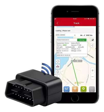 Tracker Localizador Gps Obd2 App Rastreador Vehicular Auto