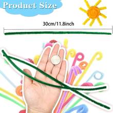 290 件套毛根工艺套装，包含混合毛根、绒球、活动眼睛和毛绒棒，适用于 DIY 艺术创意手工项目 - 290件美術套裝 - 查看 2