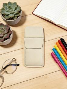 1pc Handmade Pencil Holder, Pencil Storage Bag, Pencil Case, Stationery Organizer, Teacher Gift, Customized Teacher Gift, Office Or Studio Supplies Organizer - Single Piece - View 9