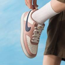 Nike Court Vision 舒適低筒 板鞋 女款 粉紅色 - 粉色 - 查看 3