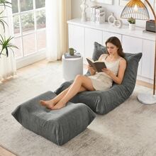 Bean Bags - Grey - View 1