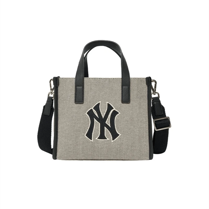 MLB Unisex Large Logo Letter Shoulder Bag 3AORS062N - Black-50BKS - View 1