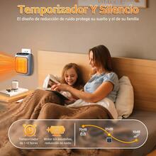 This Portable Electric Heater Features A Plug, Remote Control, Timer, LED Display, Fast Heating, And Adjustable Thermostat. Ideal For Use In RVs, Homes, Offices, And Indoors, It Makes An Excellent Christmas Gift For Parents And Friends. - US A Type Plug(110-127V) - View 9