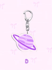 1 pieza Llavero de dibujos animados, llavero de estilo amistad morado, accesorio de bolso, joyería interesante, regalo de fan, adecuado para novio, novia, familia, maestro, recuerdo de fiesta y decoración de teléfono con tema ARMY como regalo para madre, padre, graduación y maestro - Multicolor - Ver 5