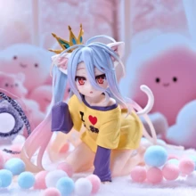 1个动漫PVC手办，逼真姿势，人生游戏角色手办，宅男收藏品，家居/办公装饰，精细涂装工艺，多款动漫女主角主题，宅男咖啡厅吸睛摆件，桌面摆件及纪念品，性价比高的动漫装饰品，节日礼物，毕业礼物，友谊礼物，情人节礼物 - 彩色 - 查看 7