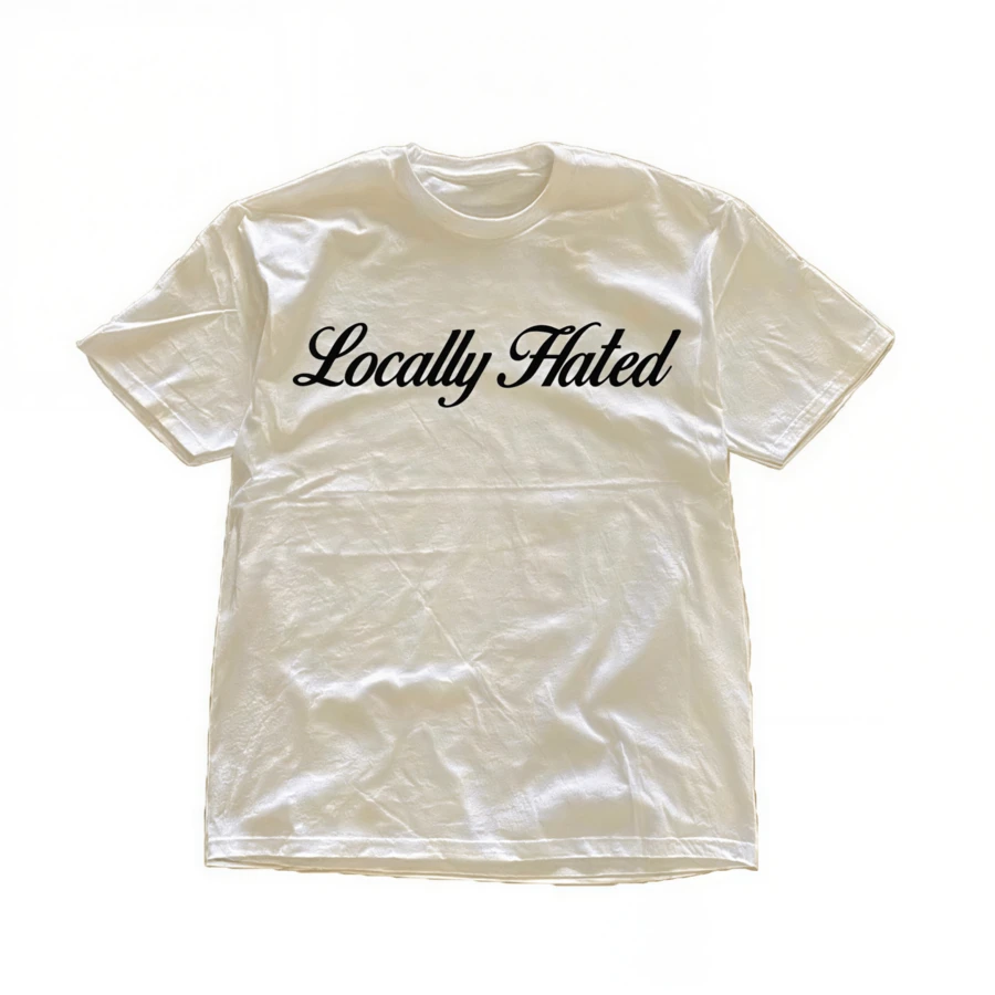 T-shirt Y2K avec impression de lettres Harajuku, T-shirt punk, vêtements décontractés dans un style hip-hop, t-shirt à manches courtes et col rond, hauts décontractés de style gothique rock vintage - Blanc - Voir 1