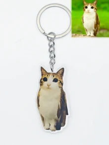 Llavero con búho mixto interesante: Colgante acrílico de meme viral, accesorio extravagante, regalo creativo único - Multicolor - Ver 12