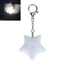 Luz colgante decorativa recargable con LED, sensor táctil, carga USB; Luz de mochila con sensor LED, disponible en múltiples formas, adecuada para bolsos, llaveros, mochilas, accesorios decorativos - Blanco - Ver 14