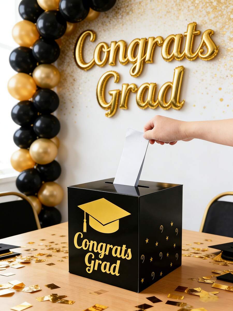 10/1pc - 2026 Graduation Ceremony Card Box, 2026 Graduation Party Decor ...