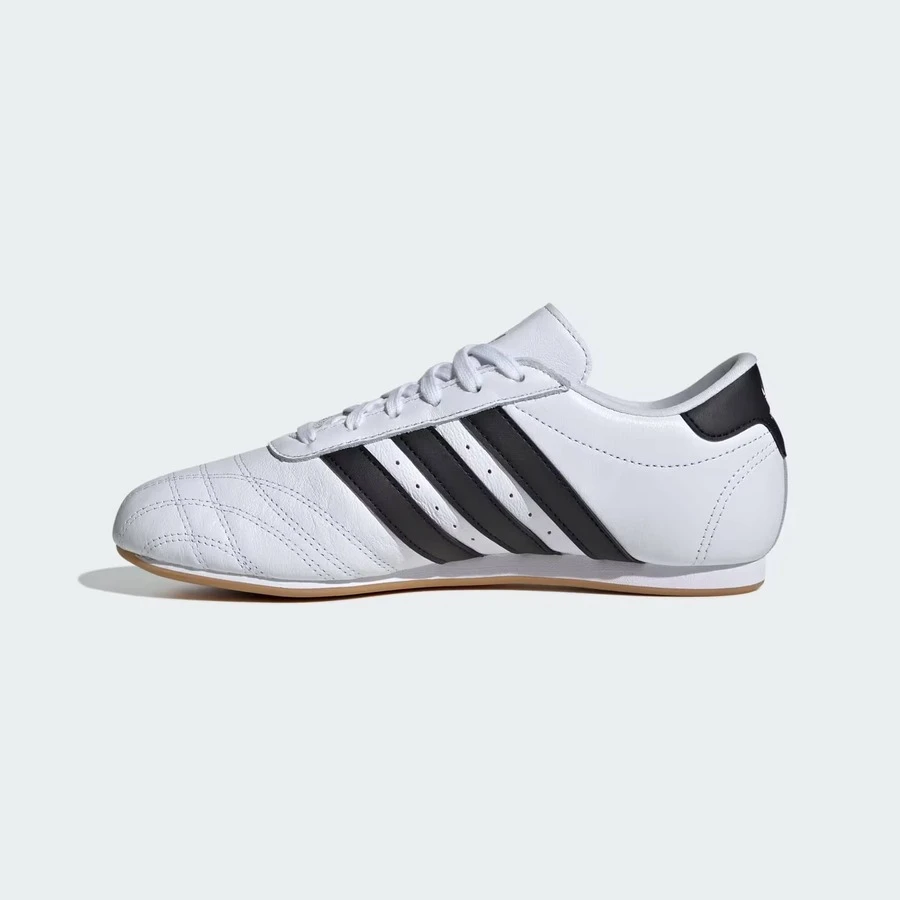 Adidas Taekwondo Lace Shoes White Black Gum Women's JS1194 - 白色 - 查看 1