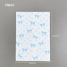 200 pezzi Sacchetti regalo da 4,7x6,7 pollici, inclusi sacchetti regalo di carta per vacanze, sacchetti regalo di carta di alta qualità, sacchetti regalo di carta piccoli per accessori, sacchetti regalo di carta con fiocco blu e motivo a forma di cuore, sacchetti regalo per feste, e sacchetti regalo di carta decorativi fai-da-te creativi, adatti per regali di vacanze, matrimoni, feste di compleanno e confezioni regalo - sacchetti regalo - Visualizzare 10