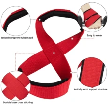 Fitness Weightlifting Wrist Wraps, Suitable For Weightlifting, CrossFit, Bodybuilding Training, Wrist Support, Dumbbell Kettlebell Strength Training - Multicolor - View 5