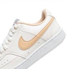 Giày thể thao cổ thấp Nike Court Vision 1 dành cho nữ, màu trắng và vàng. - Vàng trắng - Xem 6
