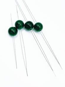 5支/套串珠针，可开口针，扭针，不锈钢串珠针，适用于珠宝制作、项链DIY、工艺品和串珠 - 開口針5根 - 查看 8