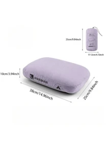 This Portable Slow-Rebound Memory Foam Pillow For Outdoor Camping Is Available In A Variety Of Colors, Is 10 Cm High, And Provides A Quiet And Comfortable Sleep Experience. The Slow-Rebound Material Effectively Supports The Neck And Shoulders. - Camping Pillow - View 16