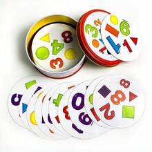 Digital Card Board Game, 2-5 Players, Average Game Time 10 Minutes - Ideal Indoor Relaxation & Family Game - Multicolor - View 1