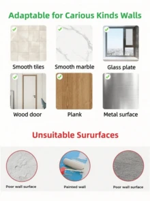 1/2pcs Heatproof Practical Hanging Glass Cup Holder, No Drilling Required, Thick Glass Cup Rack For Home Use - Black - View 4