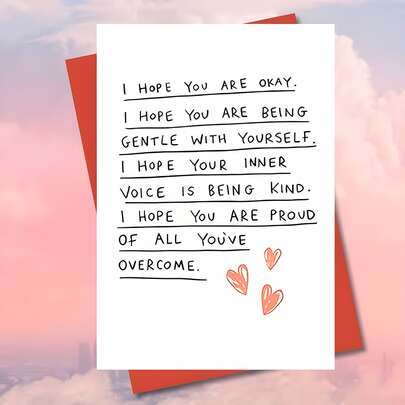 1 PC Inspirational Greeting Card - Motivational Messages Suitable For Any Occasion, Perfect For Birthdays, Graduations, Father's Day, And Gifts.