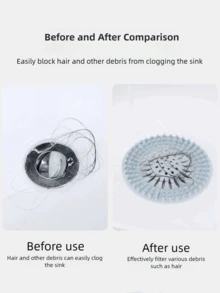 1 cái lưới lọc tóc cho phòng tắm, nắp đậy cống bồn tắm bằng silicon, dễ lắp đặt và vệ sinh, thích hợp cho phòng tắm, bồn tắm và bồn rửa, trang trí phòng tắm, trang trí mùa thu, trang trí tựu trường, nắp đậy cống, lưới lọc tóc phòng tắm, nắp đậy cống phòng tắm, bộ lọc bồn rửa, quà tặng Ngày của Mẹ - Nhiều kiểu dáng - Xem 5