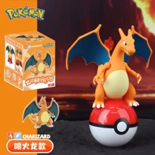 pokemon 6个官方精灵球拉环系列可动人偶玩具，Bogamann Kubong动漫人物桌面摆件收藏玩偶 - 彩色 - 查看 10