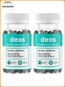 Chlorophyll Capsules | Plant-Based Dietary Supplement With Parsley & Mint | 30 Capsules (2 Bottles) - 2 chai - Xem 1