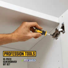 16/13/12/1pc, Professional Grade Magnetic Precision Screwdriver Set - Made Of Chrome Vanadium Steel, Bright Yellow Tips, Includes Various Sizes Of And Flat Head Screwdrivers, Comes With Pliers And Hook Tools. Suitable For Professionals Like Mechanics, Construction Workers And Carpenters - Multiple Styles - View 5